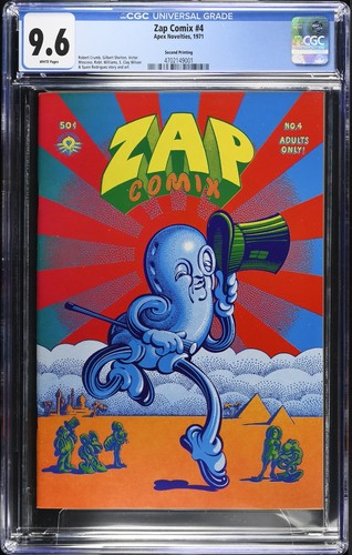 Zap comix high - zap, (1968)